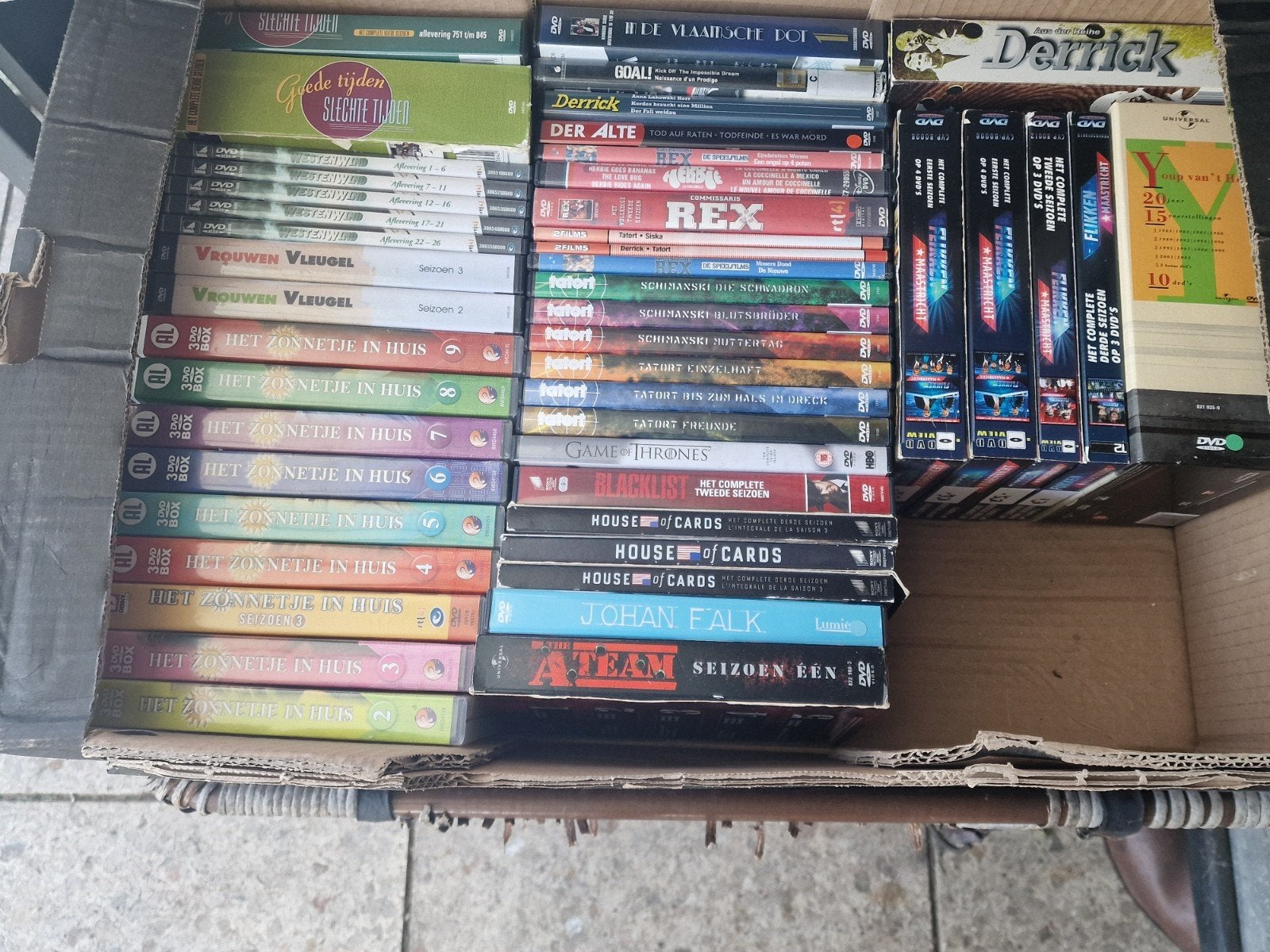 Diverse DVD series: Nederlands en buitenlands, Cd's en Dvd's, Dvd's | Tv en Series, Ophalen of Verzenden