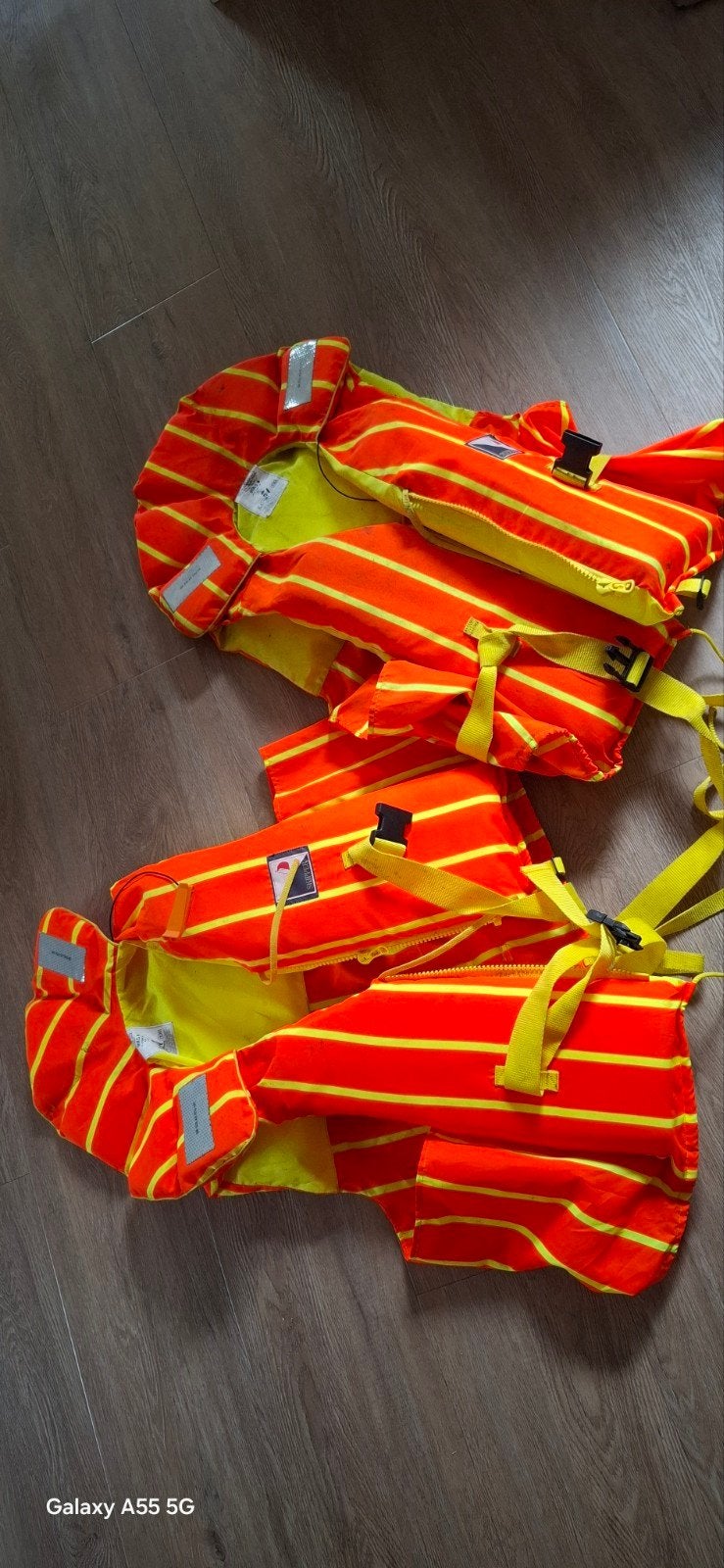 2x Reddingsvesten / Zwemvesten - 90 kg+, Watersport en Boten, Ophalen of Verzenden, Gebruikt