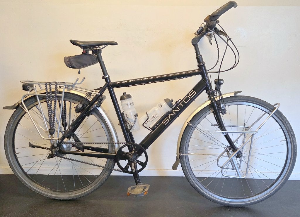 Santos Travelmaster Rohloff/Gates/Magura toer-trekking fiets, Overige merken, 28 inch, Velgrem, Santos