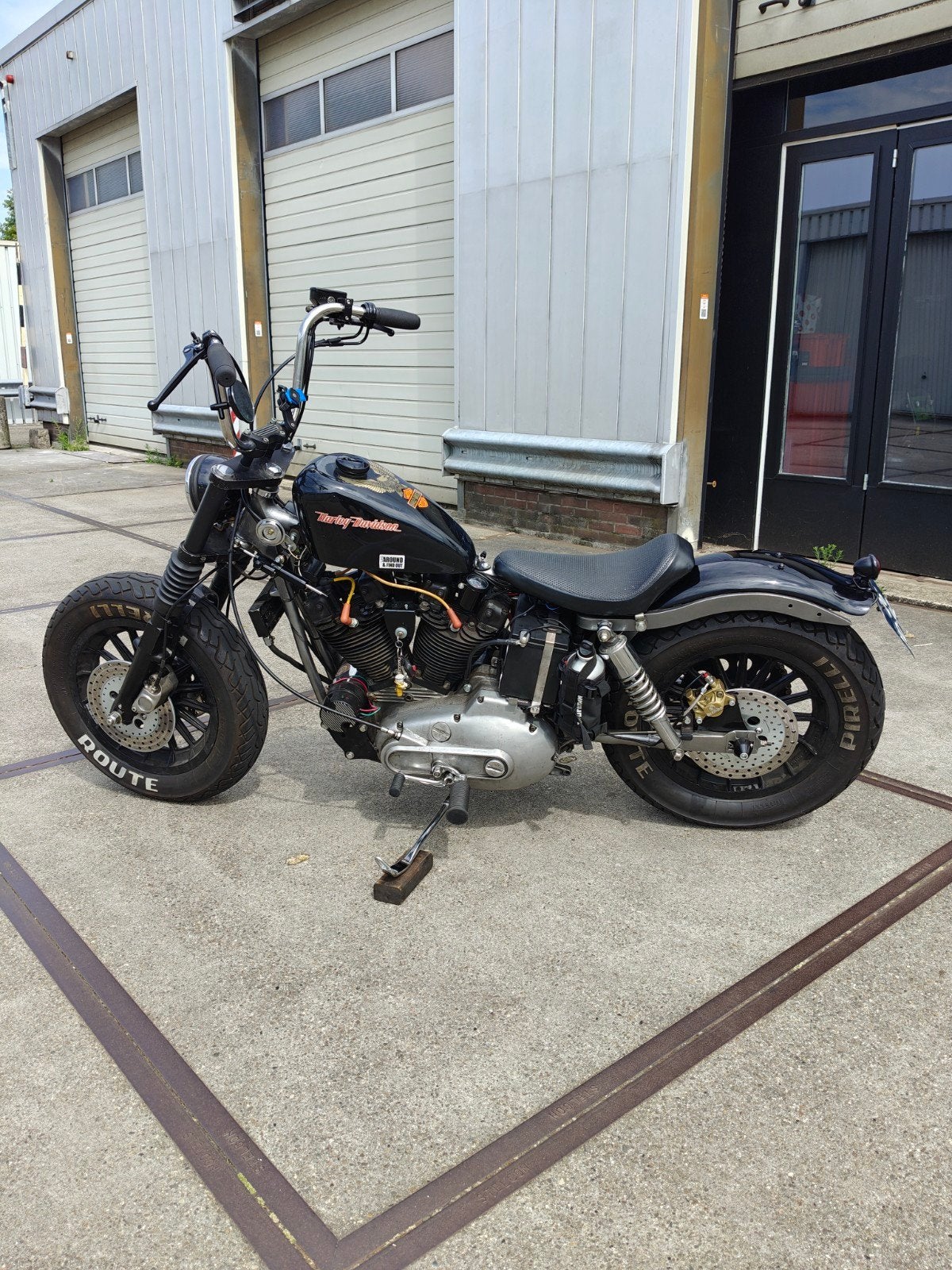 Harley Davidson XLH 1000cc Ironhead Bobber 1976, Motoren, Motoren | Harley-Davidson, Particulier