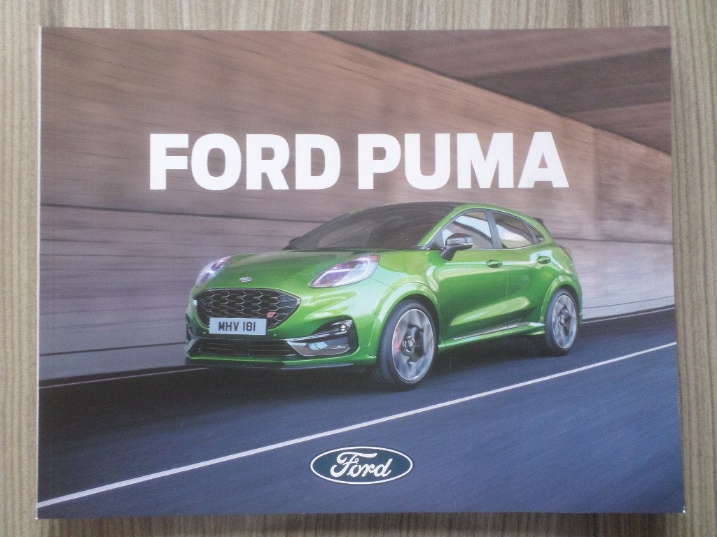 Ford Puma 2021 Brochure, Boeken, Ophalen of Verzenden, Zo goed als nieuw, Ford