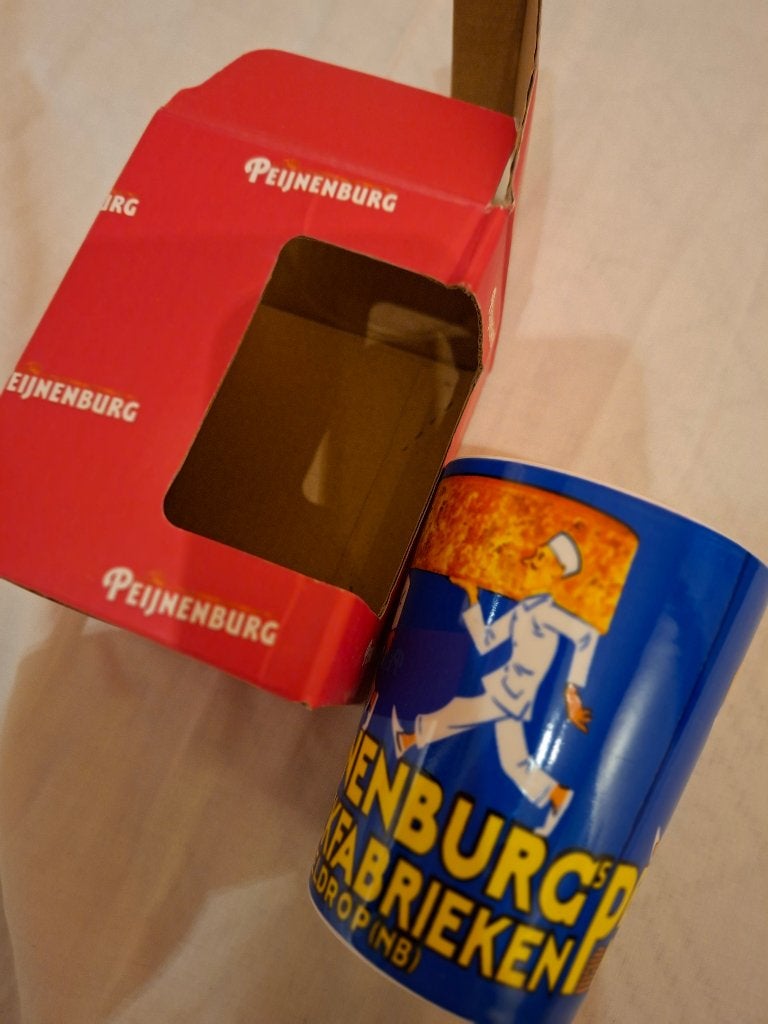 Peynenburg beker in doosje, Ophalen of Verzenden, Gebruiksvoorwerp
