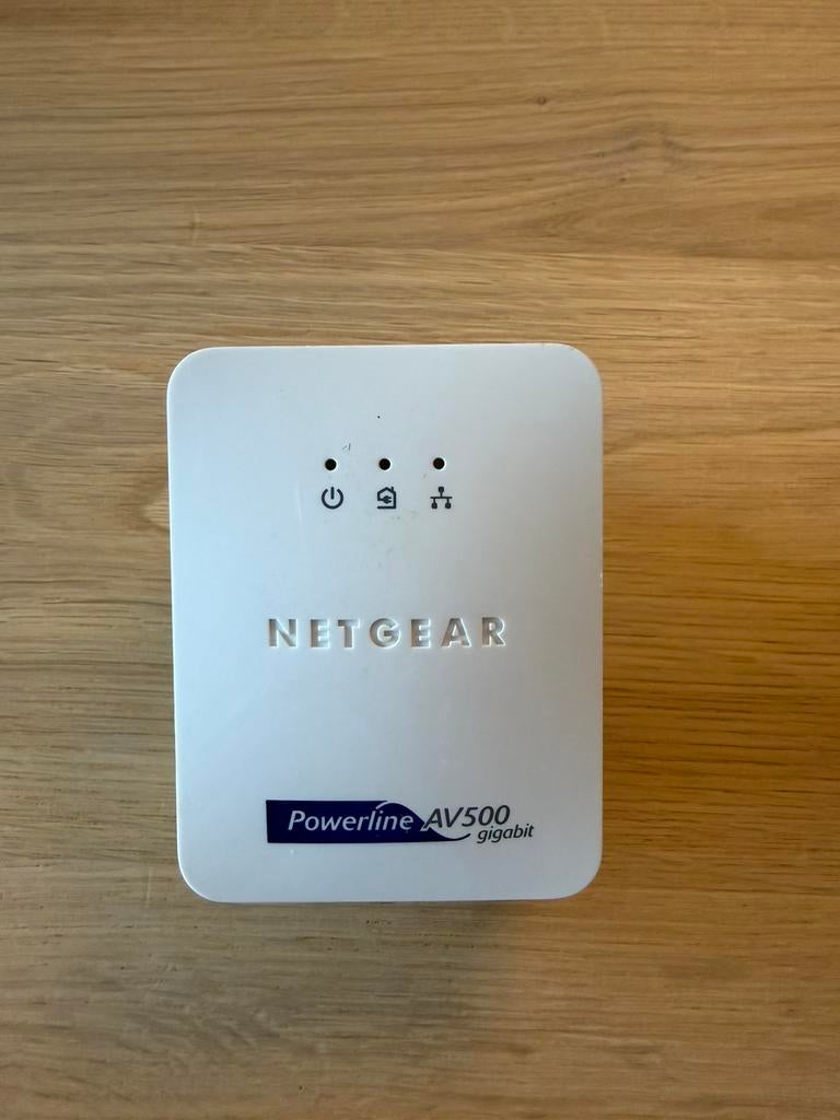 Netgear powerline AV500 XAV5001- netwerk via stopcontact, Computers en Software, Ophalen of Verzenden, Gebruikt