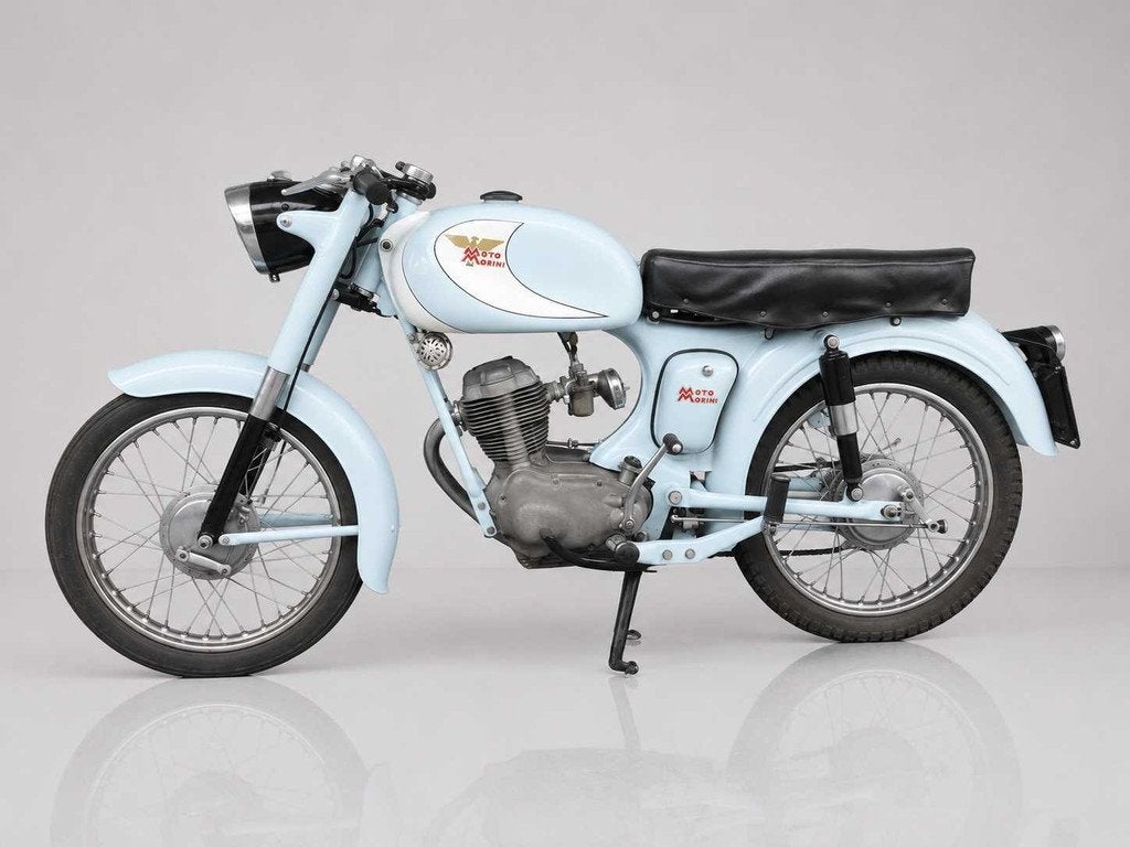 1956 Moto Morini Sbarazzino 100cc | Italian Classic Motorcyc, Overige merken, Overige carrosserieën, Overige brandstoffen, Bedrijf