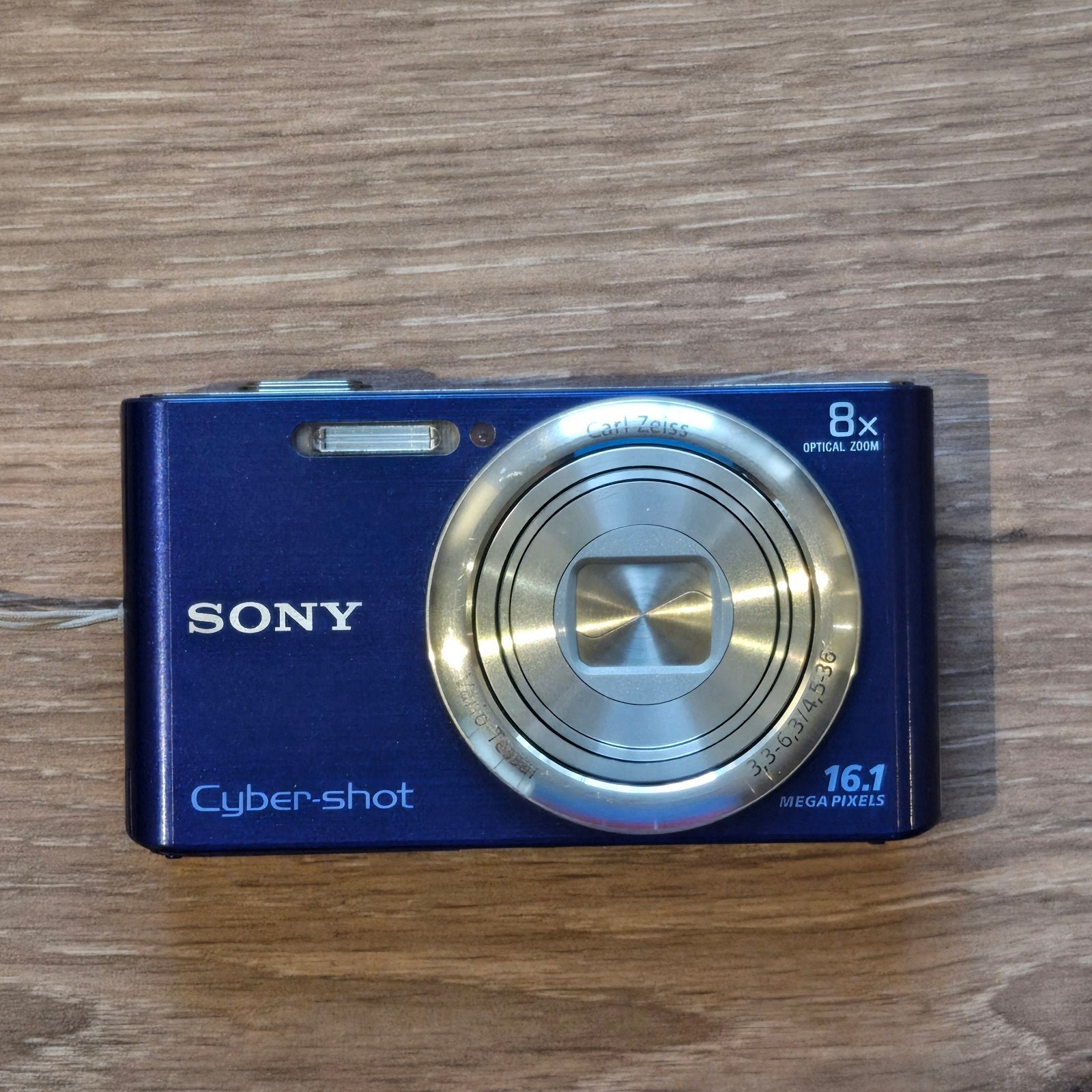 Sony Cybershot DSC-W730 Compactcamera - Blauw, Beeldstabilisatie, Gebruikt, Oplader, 16 megapixels