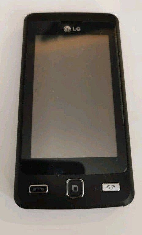 ZGAN LG KP500 perfecte cosmetische staat retro telefoon 2010, Zwart, Ophalen of Verzenden, Zo goed als nieuw, Klassiek of Candybar