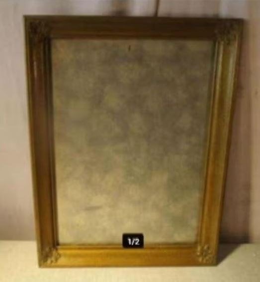 Mooie Antieke Vergulde Fotolijst - 40x30 / 35x25, Audio, Tv en Foto, Fotografie | Fotolijsten, Zo goed als nieuw, Standaard fotolijst