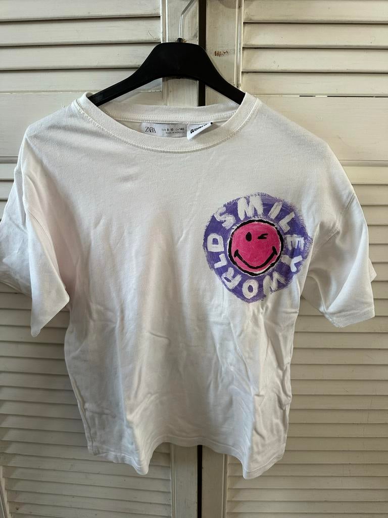 3 Zara shirts maat 134/140, Ophalen of Verzenden, Gebruikt, Jongen of Meisje, Setje