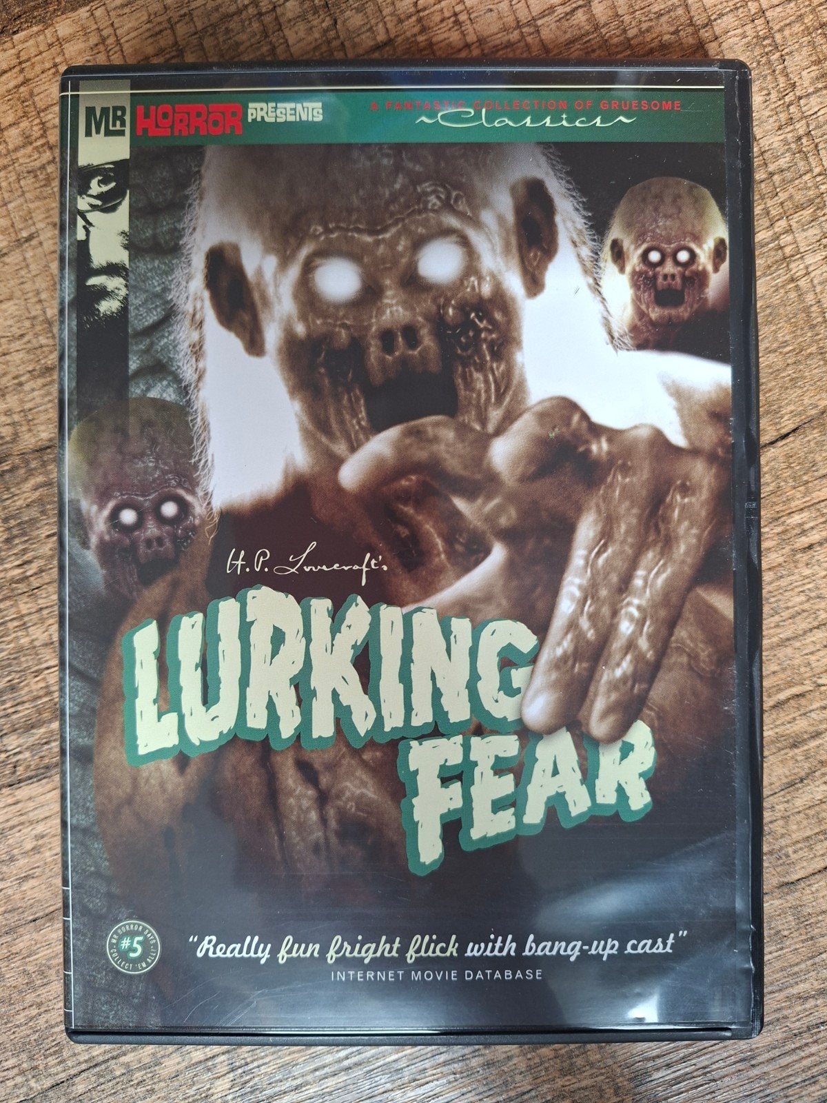 Lurking Fear DVD - H.P. Lovecraft horror klassieker, Vanaf 16 jaar, Nederlands, Monsters, Ophalen of Verzenden
