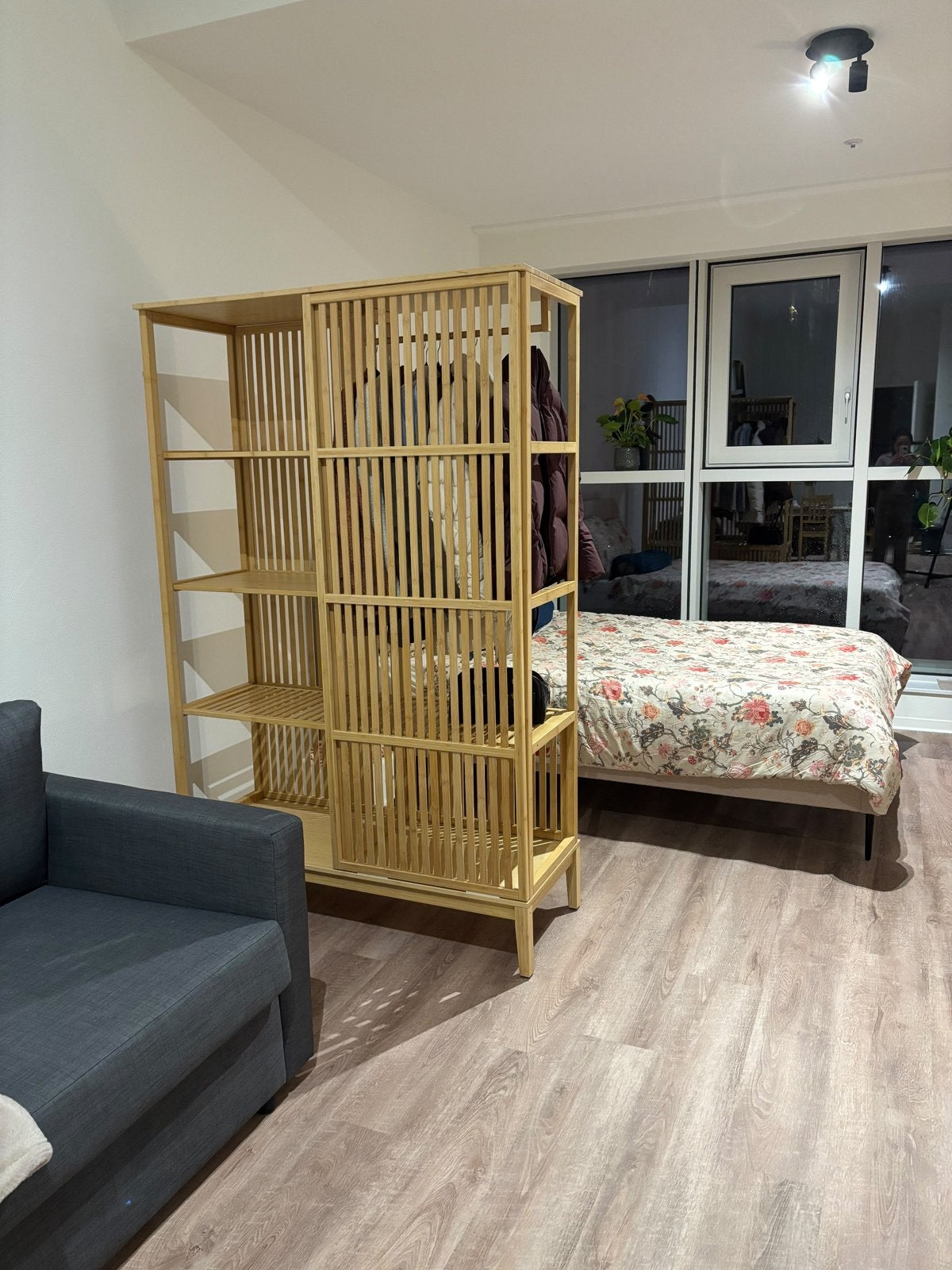 Mooie houten open kast, Met plank(en), 100 tot 150 cm, Ophalen of Verzenden, Zo goed als nieuw