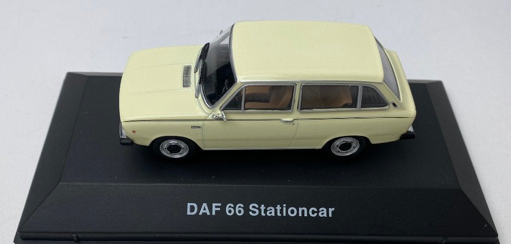 Lagamo Miniature 1:43 DAF 66 1100 Stationcar ( Combi ) wit, Overige merken, -, Nieuw, Ophalen of Verzenden