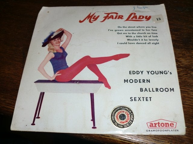 Eddy Young Modern Ballroom Sextet    Artone   EP 45rpm  1961, Gebruikt, 7 inch, Ophalen of Verzenden, EP