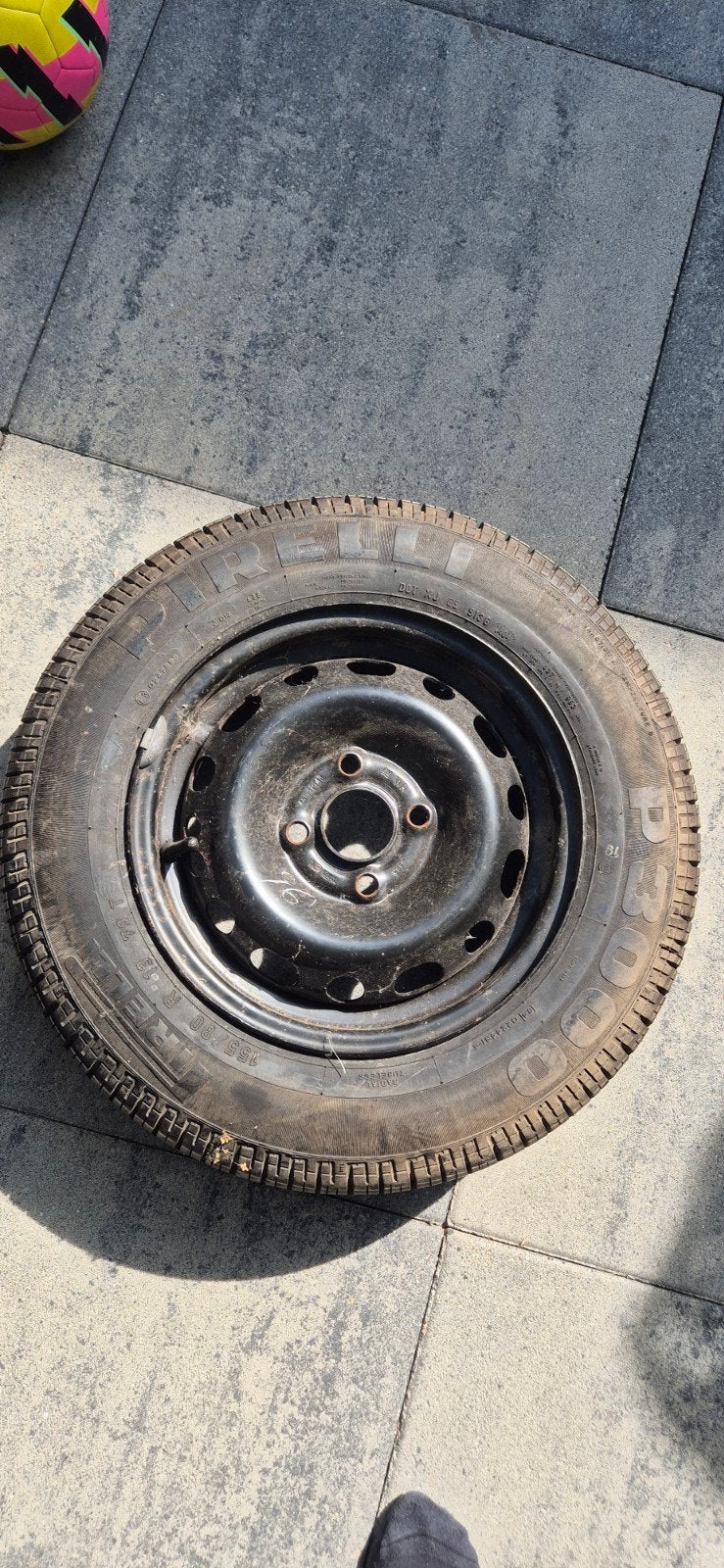 Pirelli reservewiel 155/80 R13, Ophalen of Verzenden, Gebruikt