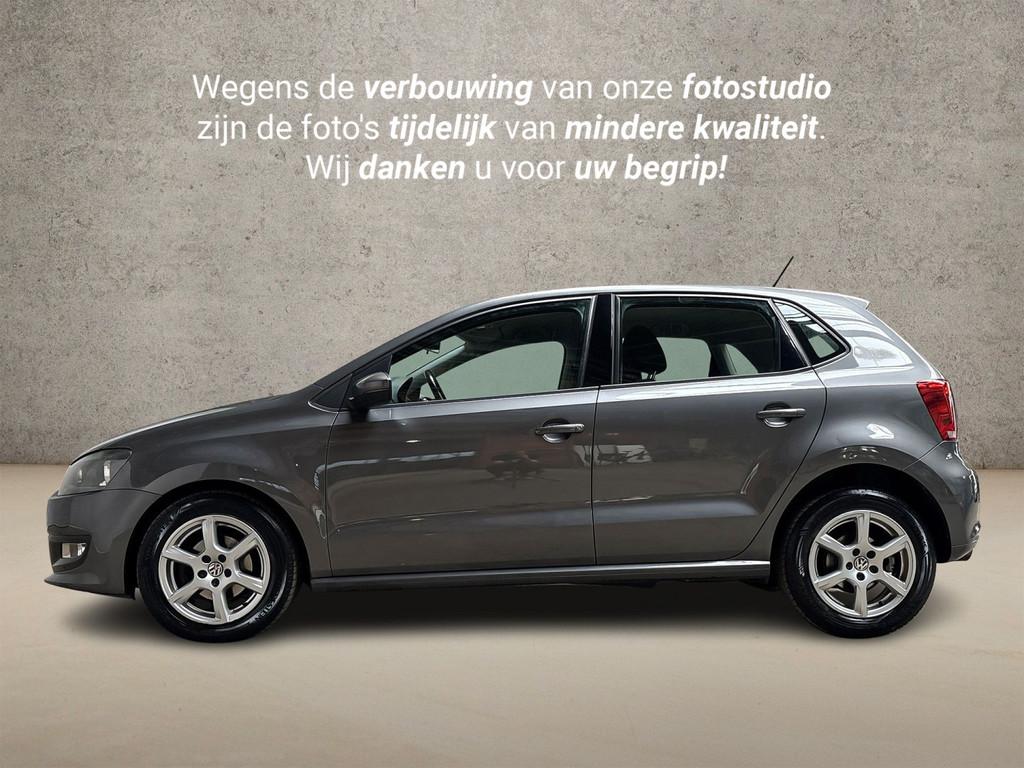 Volkswagen Polo 1.2 TSI Sport (NAVIGATIE, 5 DEURS, AIRCO, LM, Auto's, Voorwielaandrijving, Euro 5, Stof, Zwart