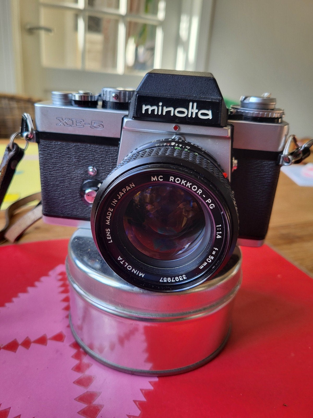 MINOLTA XE-5 mooie conditie