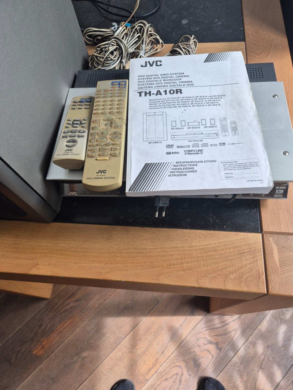 JVC TH-A10R DVD Digital Home Cinema System, Gebruikt, JVC, Ophalen of Verzenden, 5.1-systeem