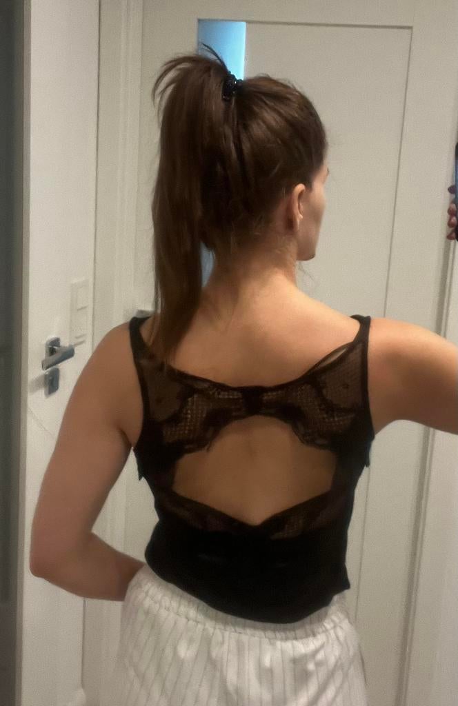 Zwarte blouse van Zara, maat M., Ophalen of Verzenden, Zo goed als nieuw, Zwart
