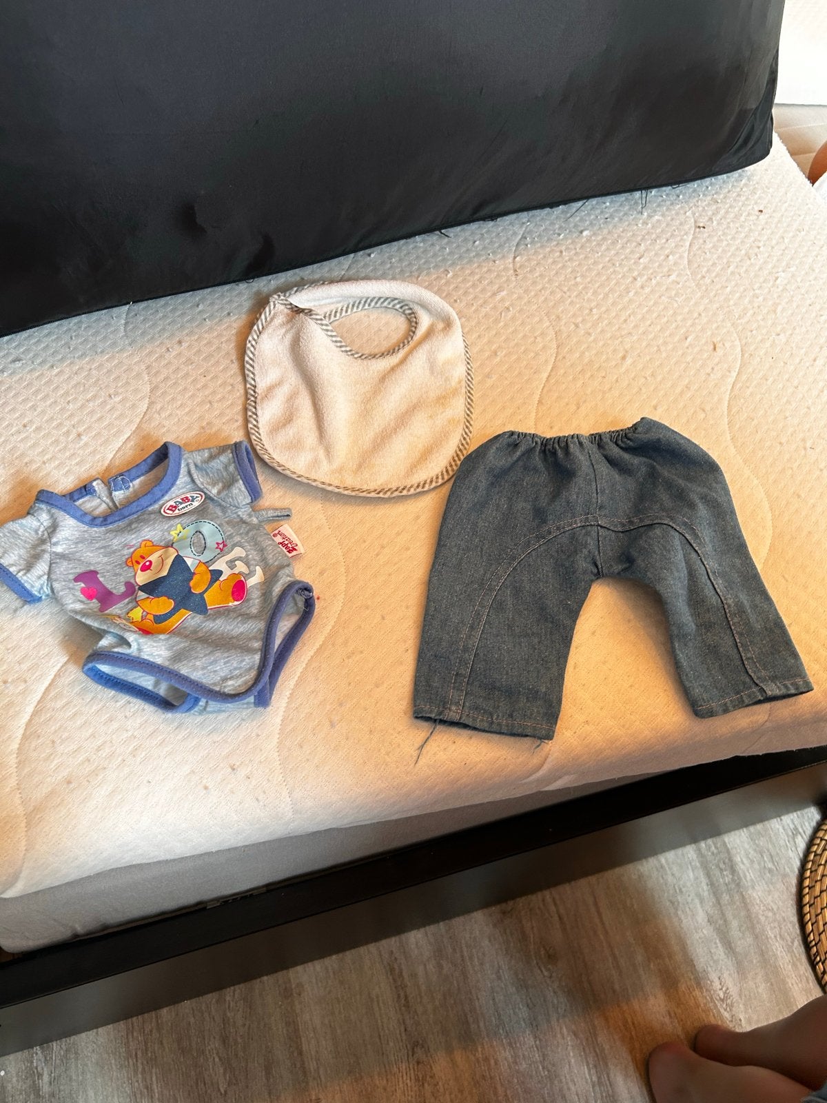 Baby Born pop met kleding en accessoires jongen, Ophalen of Verzenden, Gebruikt, Babypop