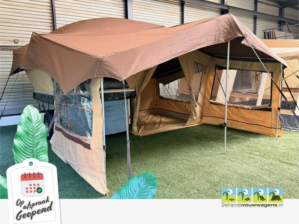 Campooz La Luna 2023 - Supervoordeel, Caravans en Kamperen, Niet ingevuld, Tot en met 2, Niet ingevuld, Campooz