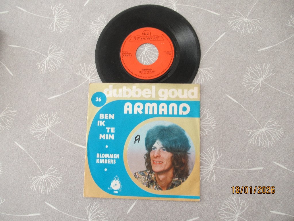 Armand       Ben ik te Min, Gebruikt, Originele persing, 7 inch, Ophalen of Verzenden
