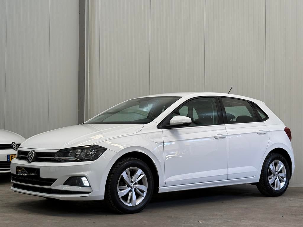 Volkswagen Polo 1.0 TSI /AIRCO/CRUISE/BJ2018/1JAAR GARANTIE!, Auto's, Stof, 95 pk, Wit, Bedrijf