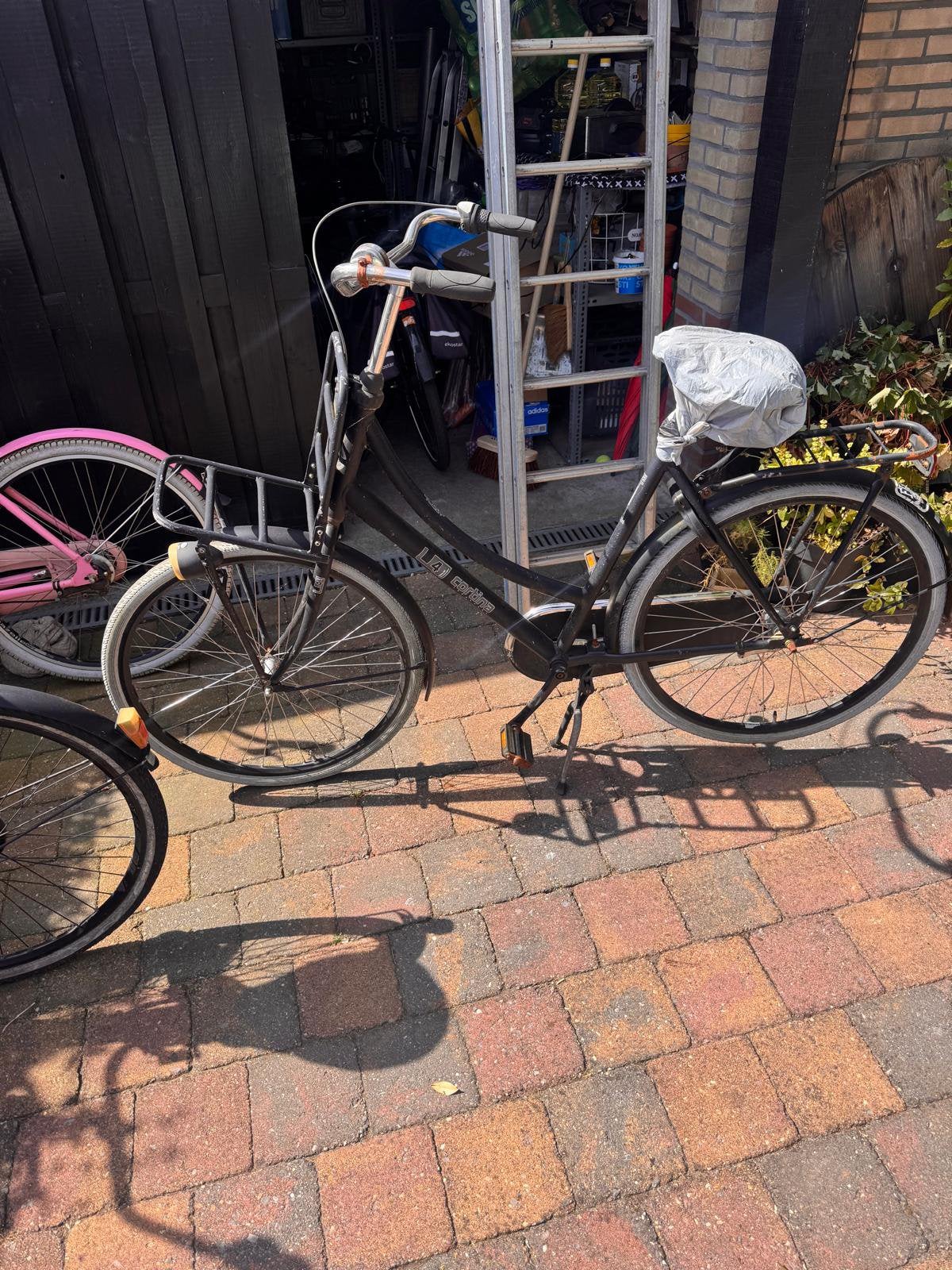 Transport fiets, Ophalen, Gebruikt