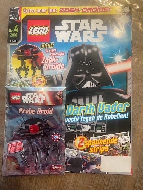LEGO Star Wars Magazine Nr.4 uit 2016, Ophalen of Verzenden, Zo goed als nieuw, Muziek, Film of Tv