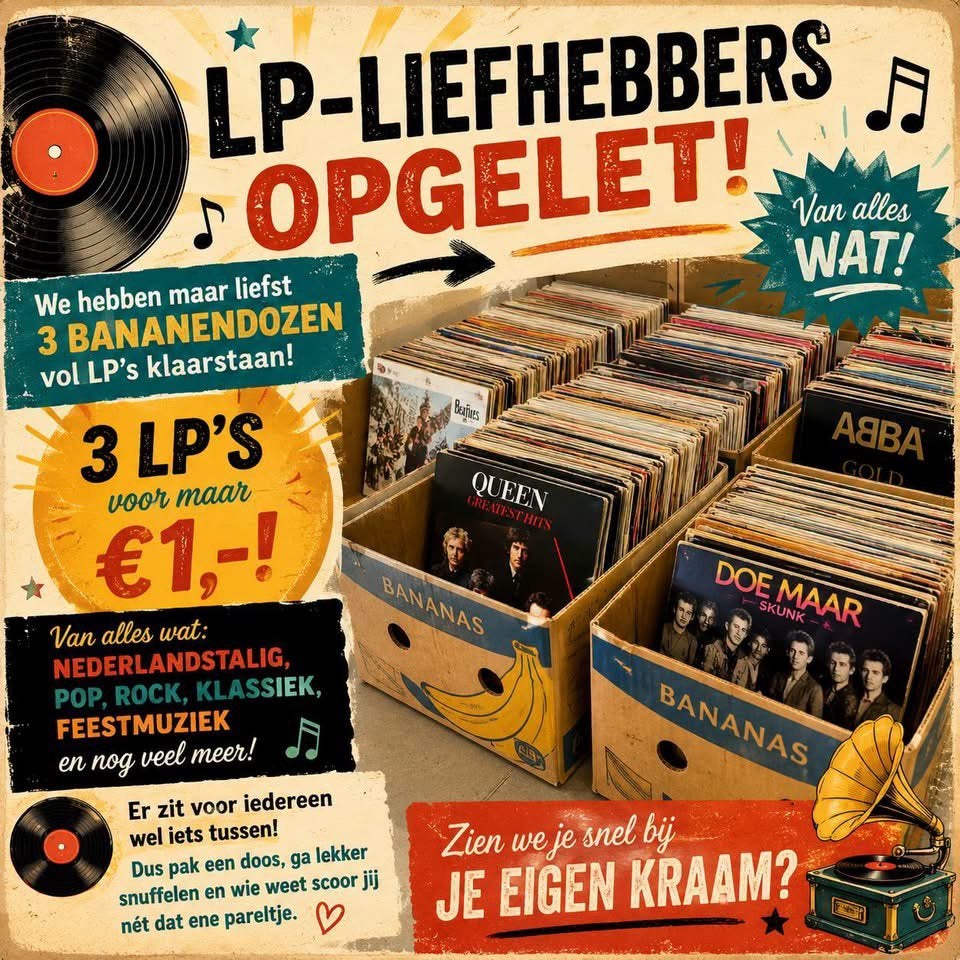 Eigenkraam hardenberg, Cd's en Dvd's, Vinyl | Country en Western, Ophalen, Zo goed als nieuw