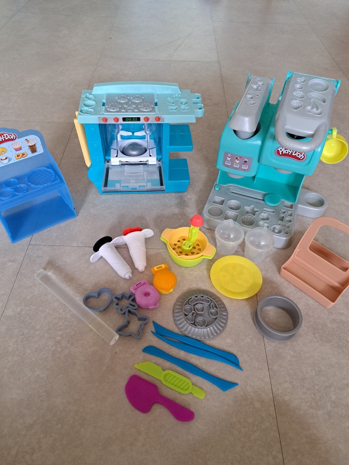 Play-Doh speelset: Café en Oven met accessoires, Ophalen, Gebruikt, Jongen of Meisje