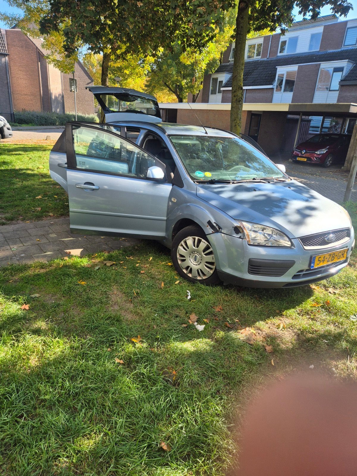 Ford Focus 1.6 74KW Wagon 2007 Blauw, Auto's, 1596 cc, 15 km/l, 4 cilinders, 100 pk