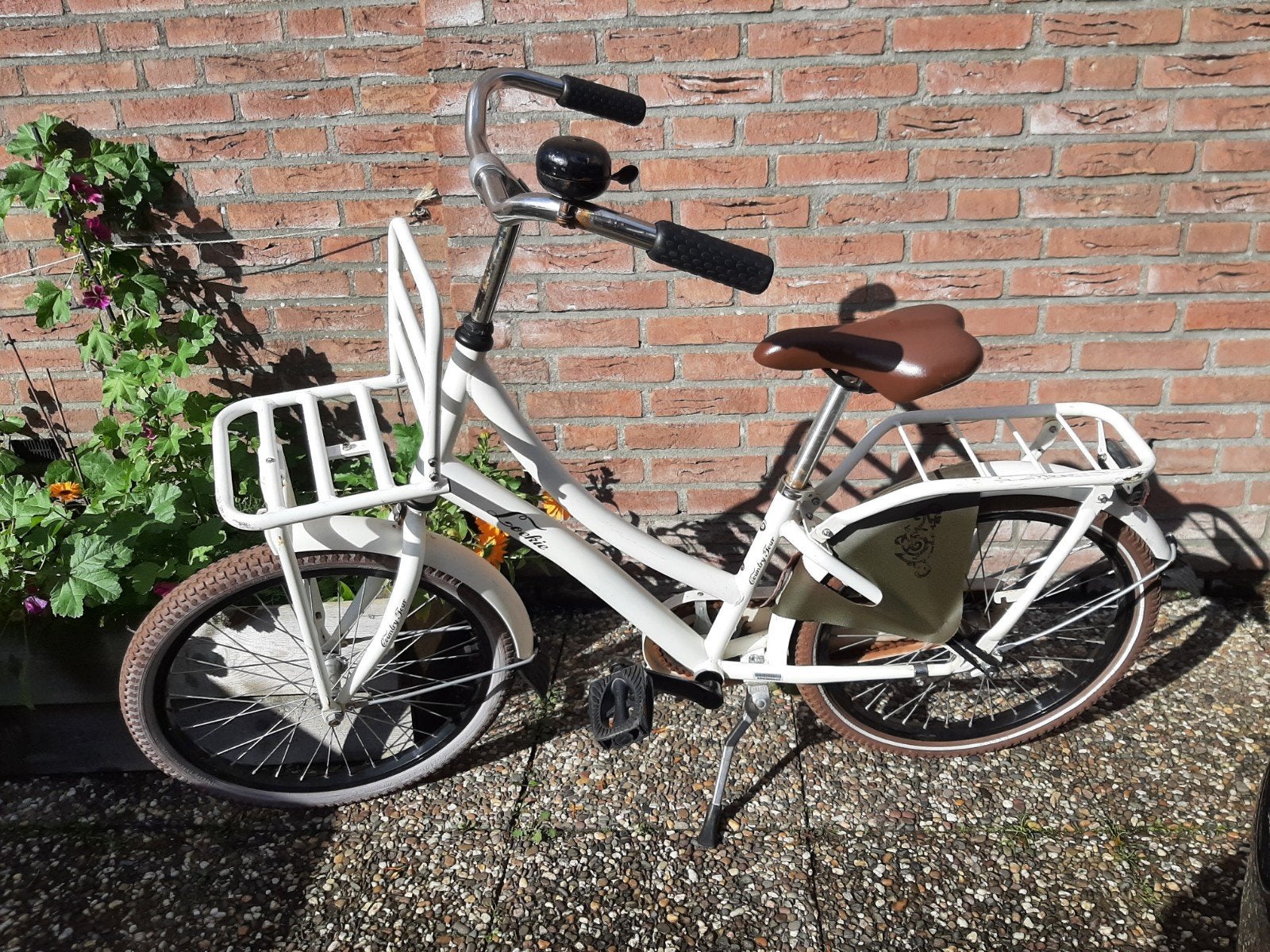Kinderfiets Loekie Country Tour 20 inch met terugtraprem, Ophalen, Gebruikt, Loekie, Terugtraprem
