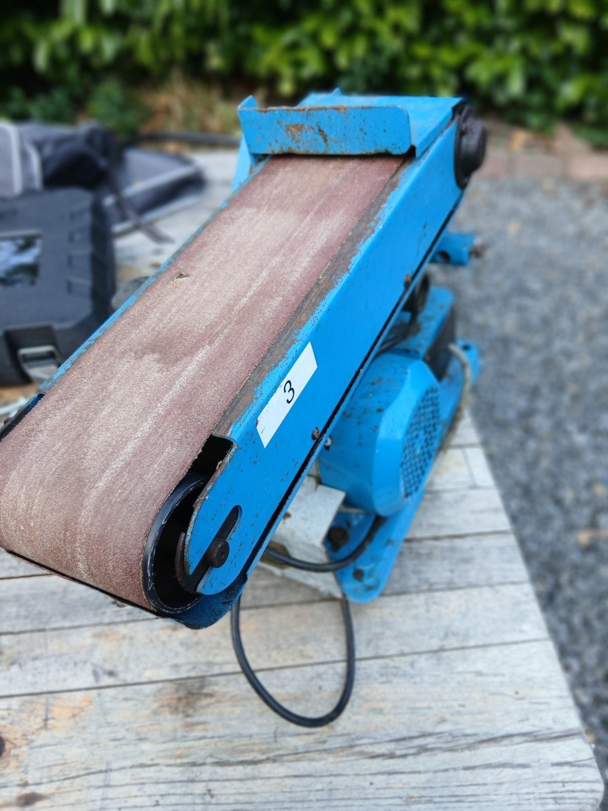 Te koop, Ophalen, 1200 watt of meer, Bandschuurmachine