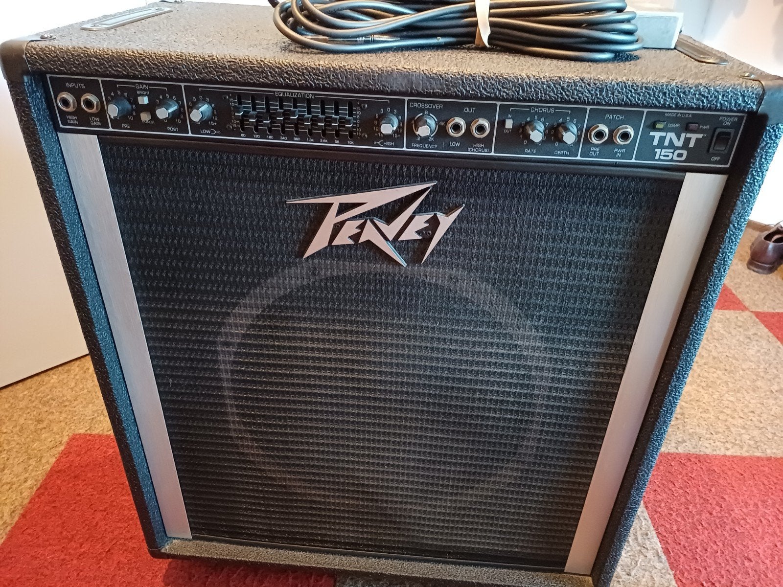 Peavey TNT 150 basgitaarversterker, Muziek en Instrumenten, Ophalen of Verzenden, Gebruikt, Basgitaar, 100 watt of meer