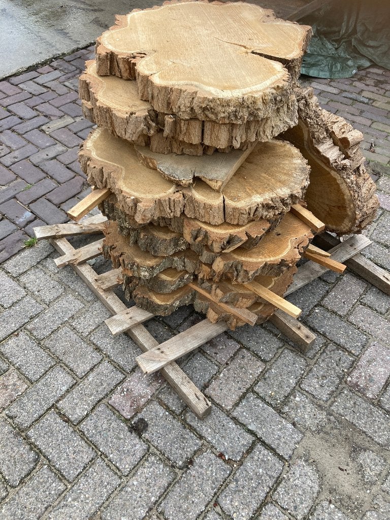 Krabmeubelen schijven hout Pasen krabpaal, Ophalen, Nieuw