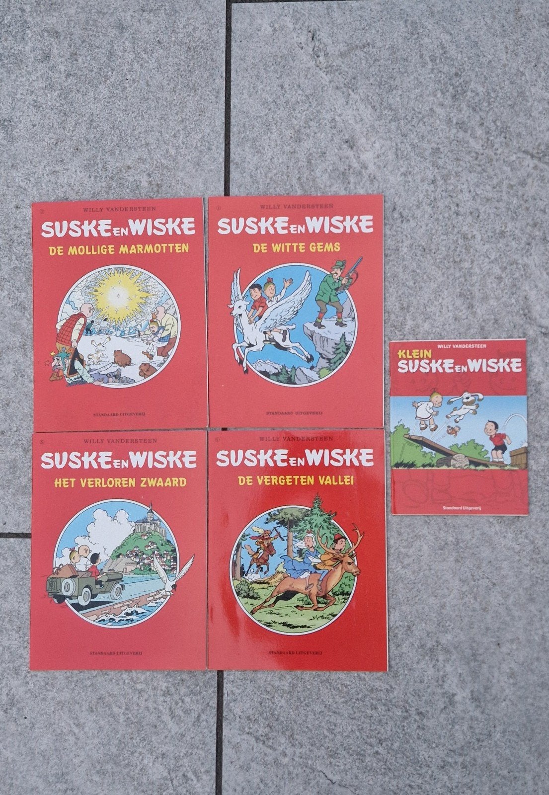 4 + 1 Suske en Wiske speciale uitgaven, Meerdere stripboeken, Ophalen of Verzenden, Zo goed als nieuw, Willy Vandersteen
