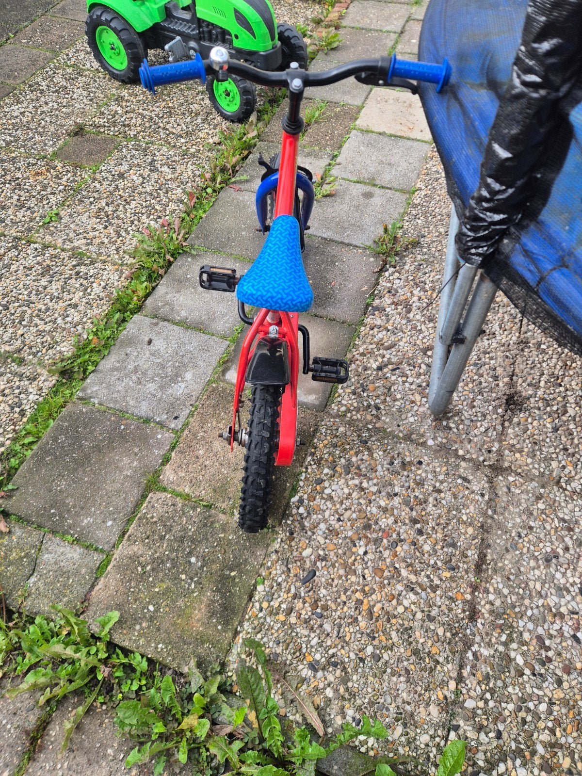 Paw Patrol kinderfiets 12 inch met zijwieltjes, Fietsen en Brommers, Ophalen, Zo goed als nieuw, Minder dan 16 inch, Zijwieltjes