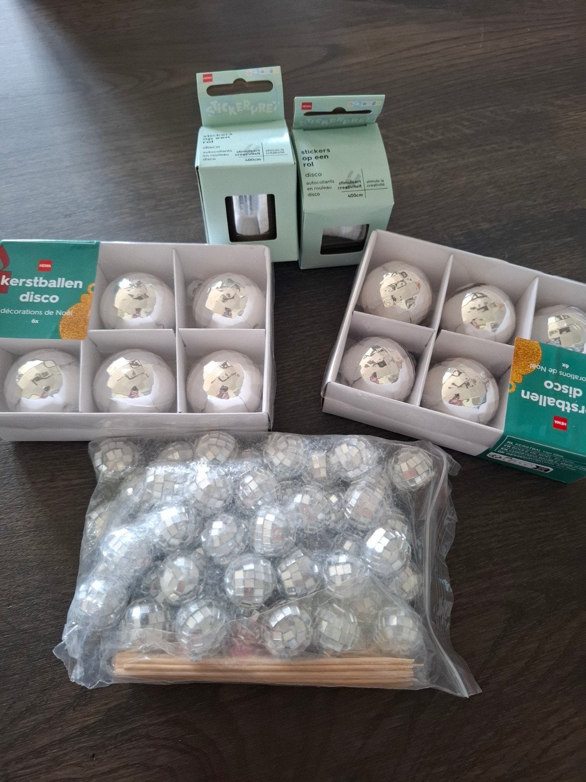 Disco versiering voor thema feest of bruiloft, Ophalen of Verzenden, Nieuw, Versiering, Geboorte of Huwelijk