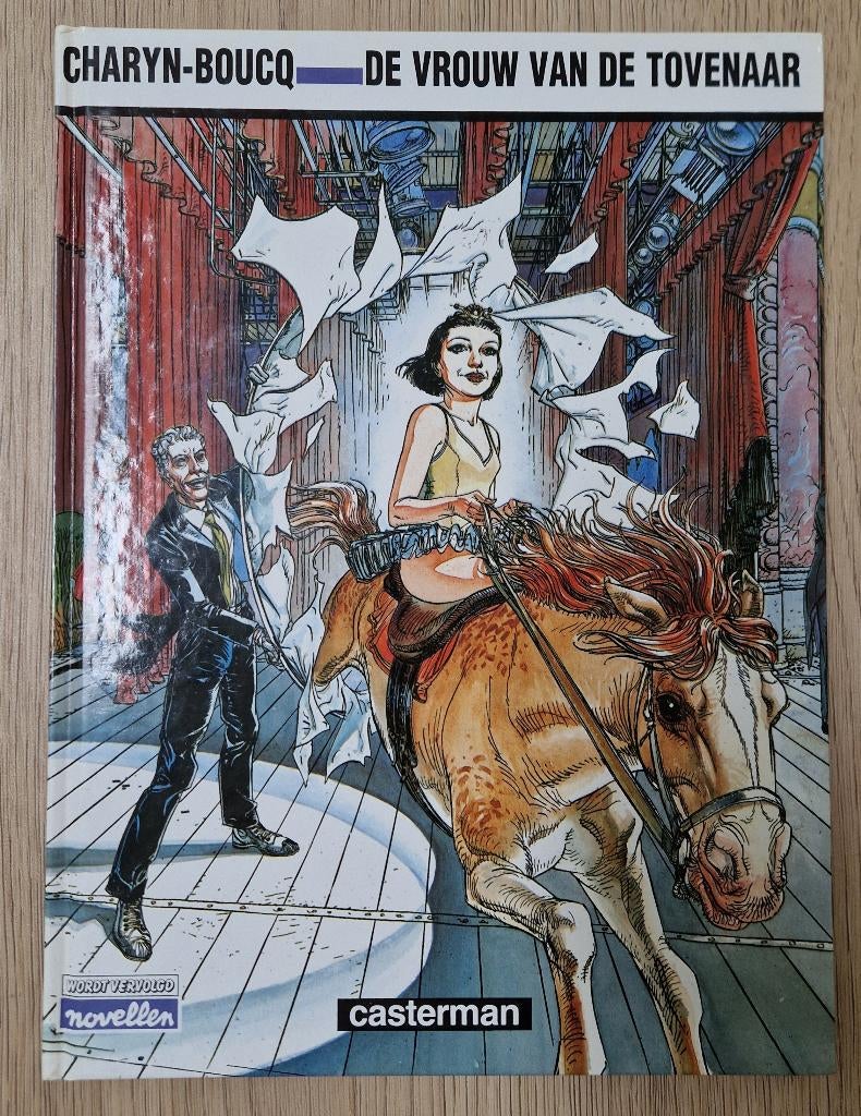 Boucq - De Vrouw van de Tovenaar Hardcover prima staat, Eén stripboek, Ophalen of Verzenden, Zo goed als nieuw