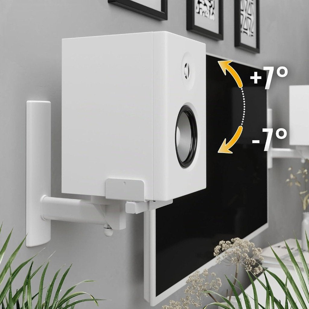 RICOO 2 x Loudspeaker Wall Brackets (PICK UP ONLY = Ophalen), Ophalen of Verzenden, Zo goed als nieuw