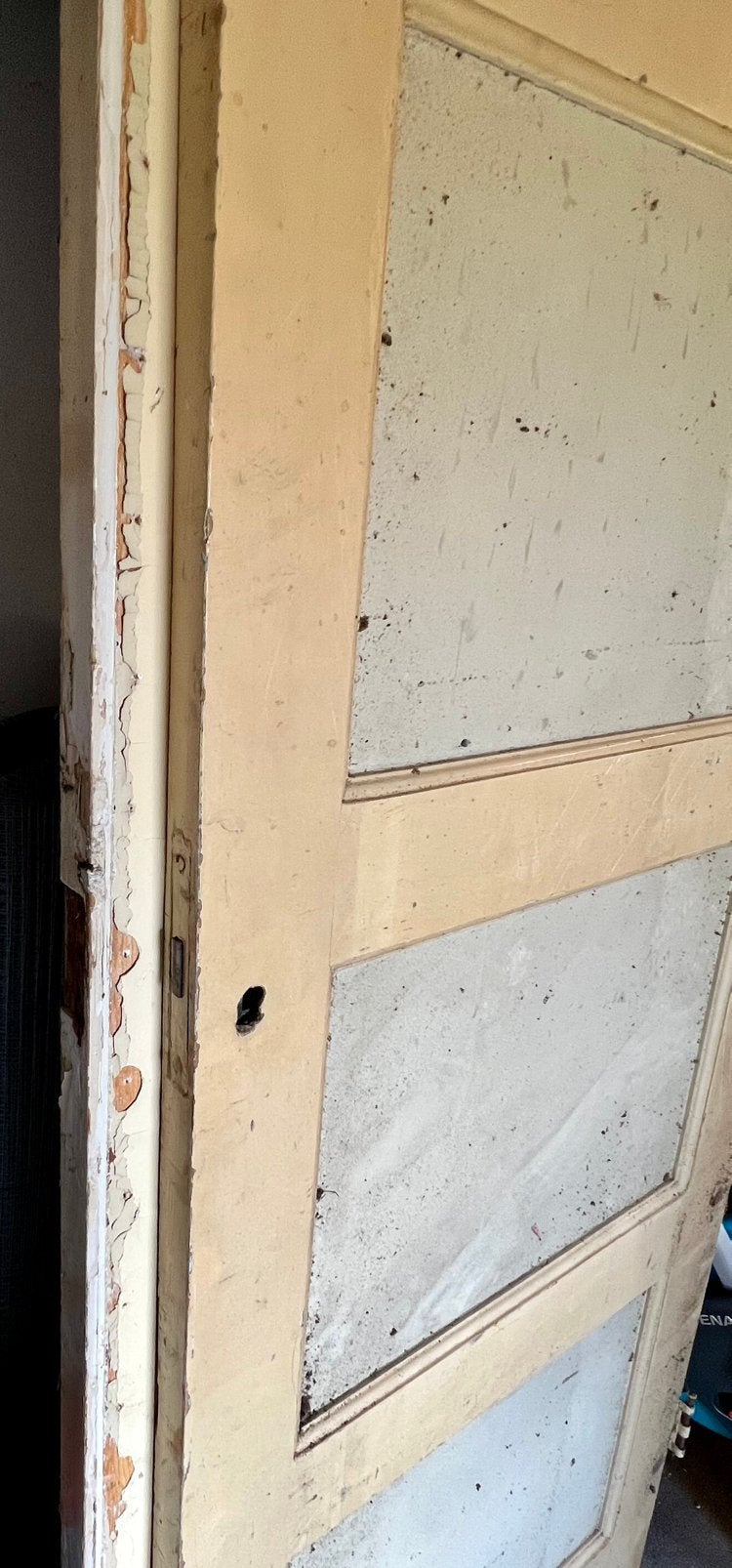 Paneeldeuren (twee), Doe-het-zelf en Verbouw, Ophalen, Gebruikt, 80 tot 100 cm, Binnendeur