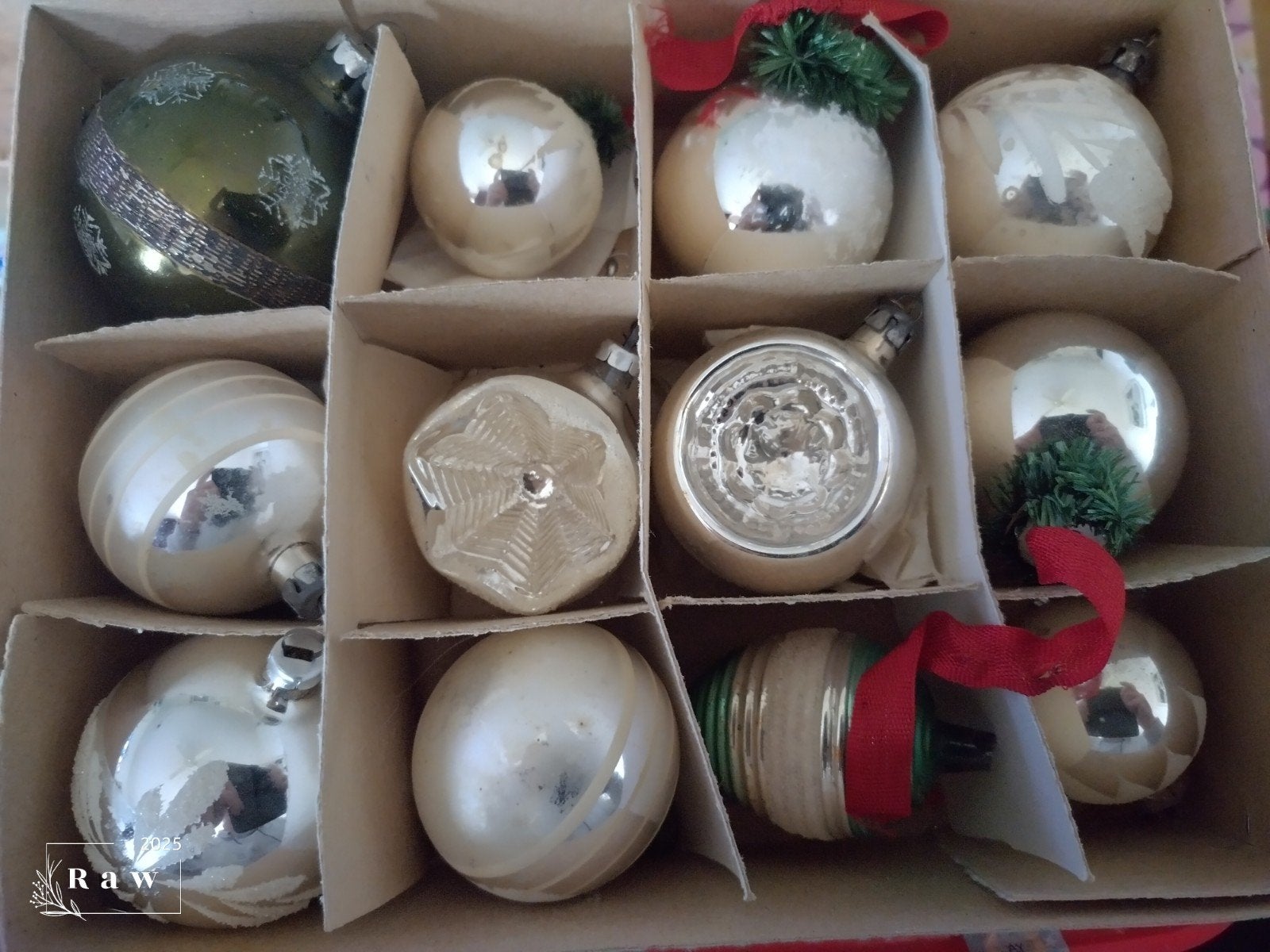 oude verschillende kerstballen, Diversen, Ophalen of Verzenden