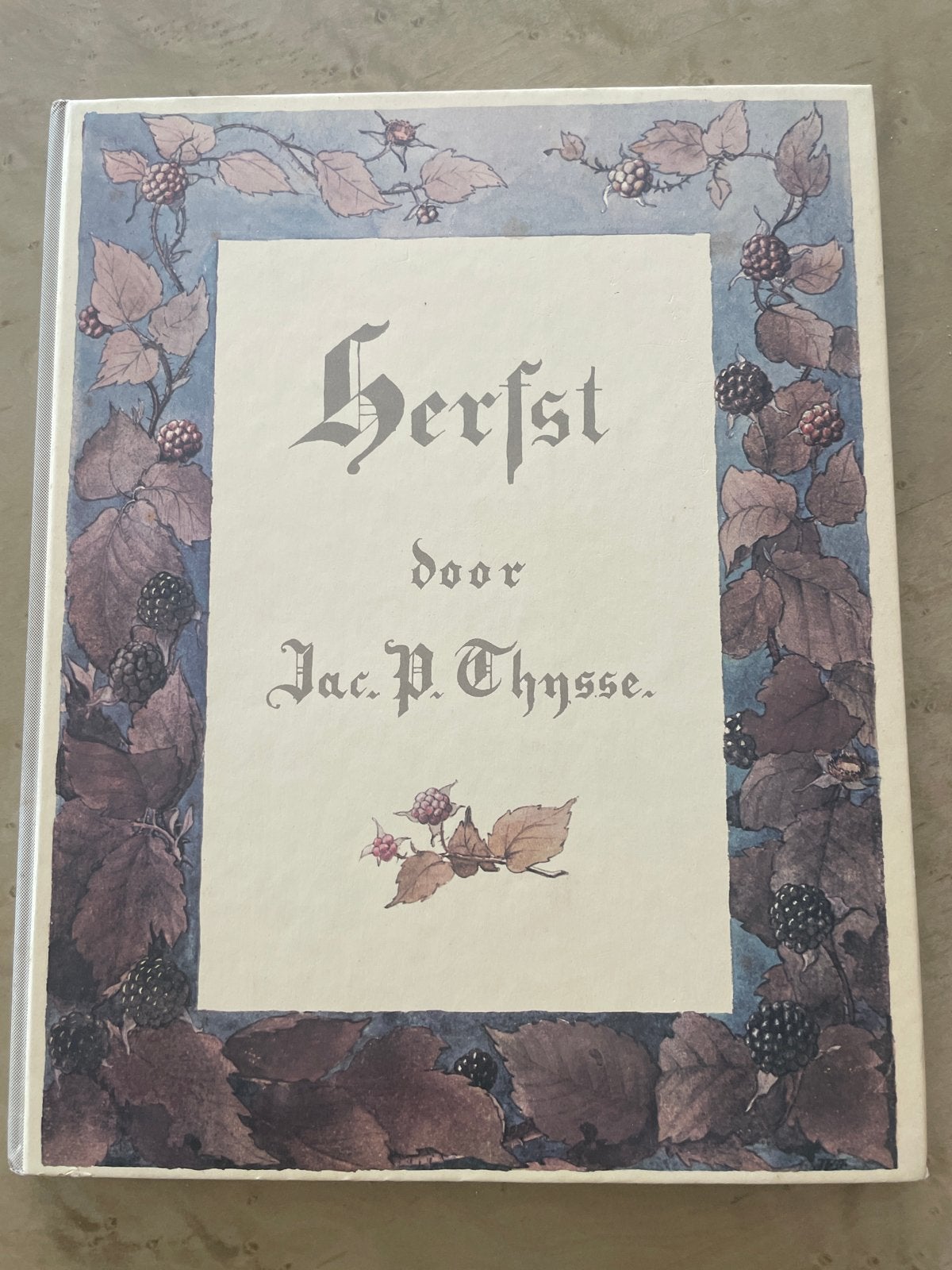 Herfst - Jac. P. Thijsse - Natuurboek, Ophalen of Verzenden, Zo goed als nieuw, Natuur algemeen