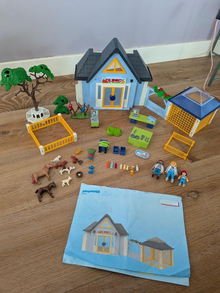 Playmobil 4343 Dierenkliniek playmodok, Ophalen of Verzenden, Gebruikt