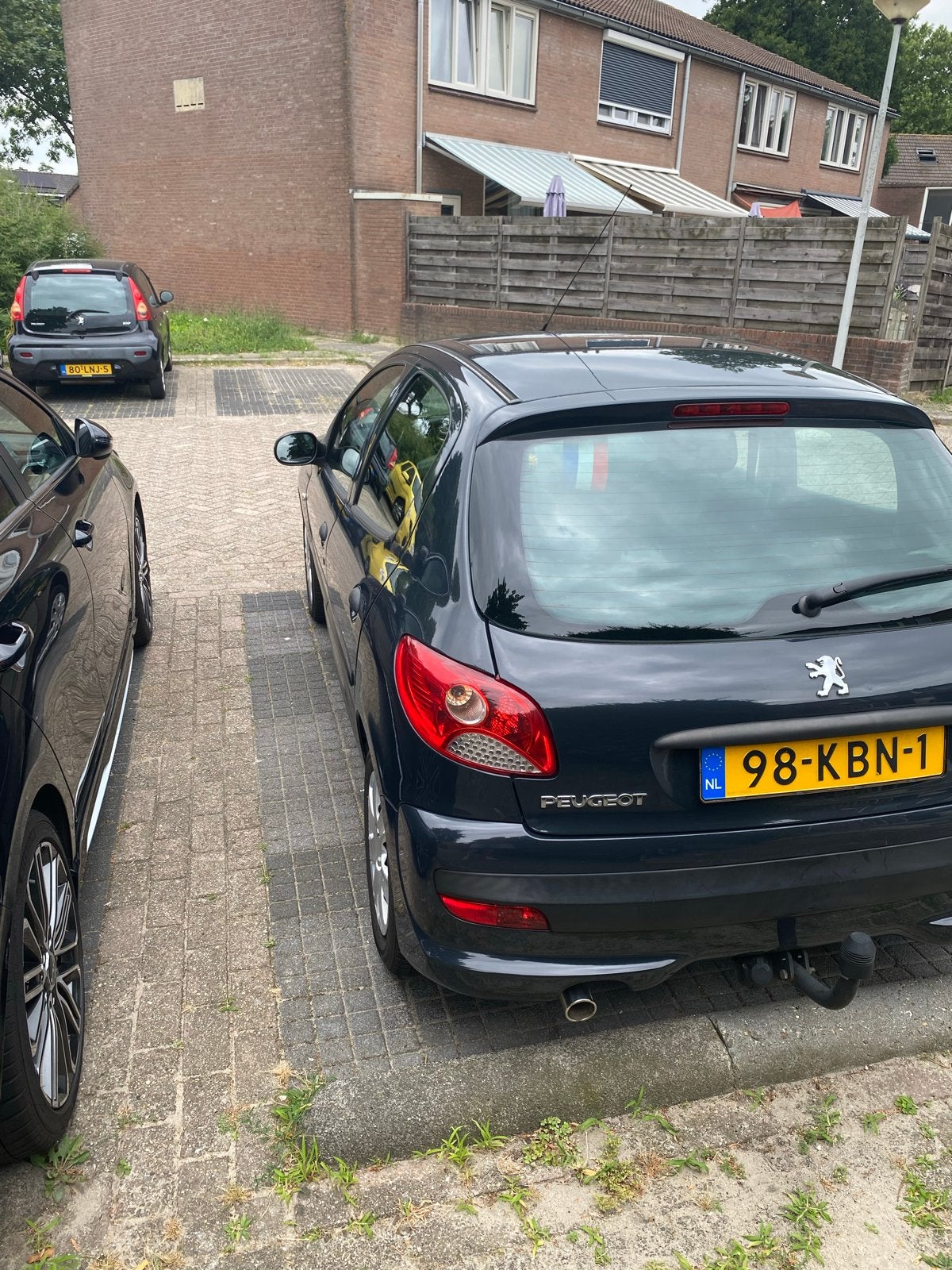 Peugeot 206+ 1.1 5D 2009 Grijs, Auto's, Voorwielaandrijving, 206+, Origineel Nederlands, Handgeschakeld