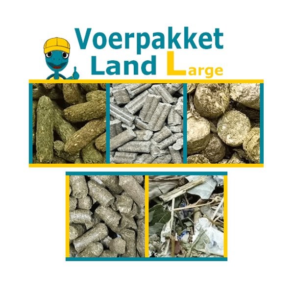 Voerpakket Landschildpadden Large (Prima Schildpaddenvoer), Winkel Schildpaddencentrum, Overige typen, Nieuw, Ophalen of Verzenden
