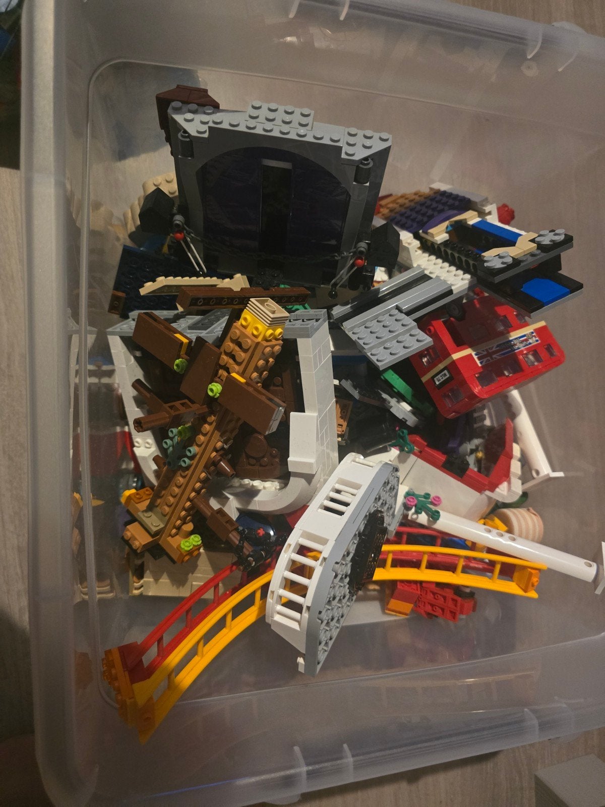 LEGO Super Mario: Peach's Kasteel & Bowser's Luchtschip, Ophalen, Gebruikt, Overige merken