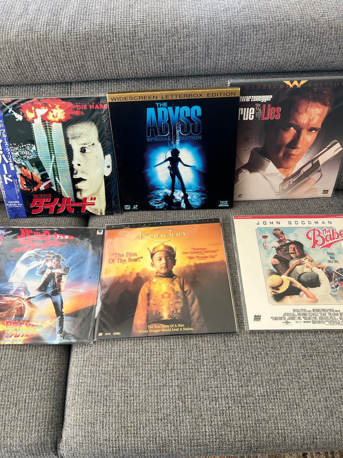 Laserdisc collectie - Actie, Komedie, Sci-Fi films, Alle leeftijden, Ophalen of Verzenden, Gebruikt