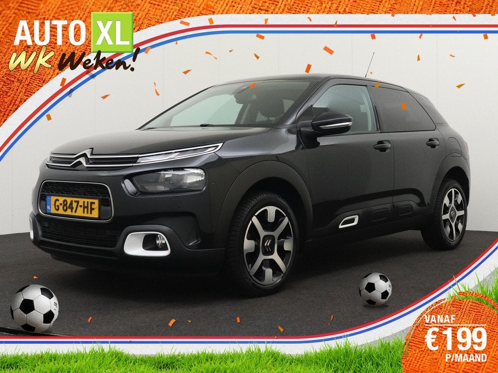 Citroën C4 Cactus 1.2T Aut. Shine NW-Distributie Camera Nav, Auto's, Citroën, Stof, Gebruikt, Bedrijf, Automatische klimaatregeling