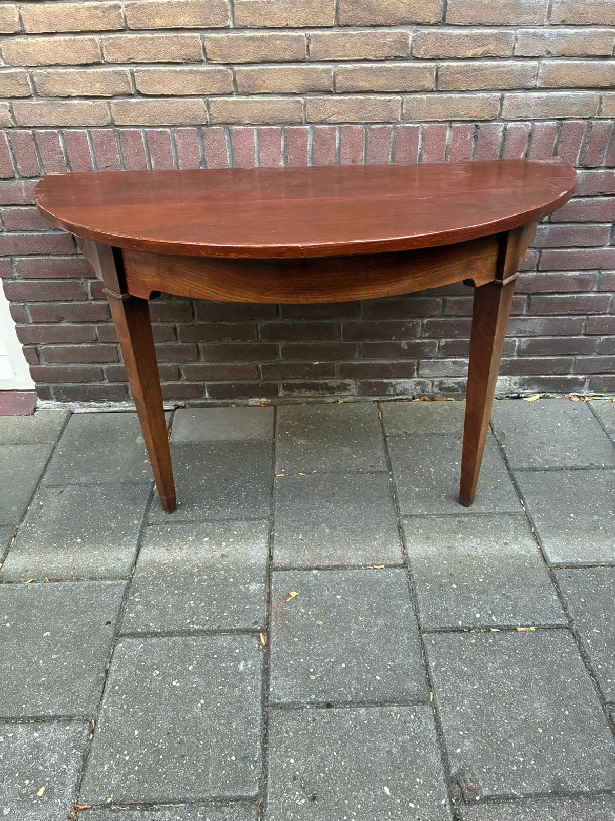 Side tafel, Ophalen, Gebruikt, 100 tot 150 cm, Vintage