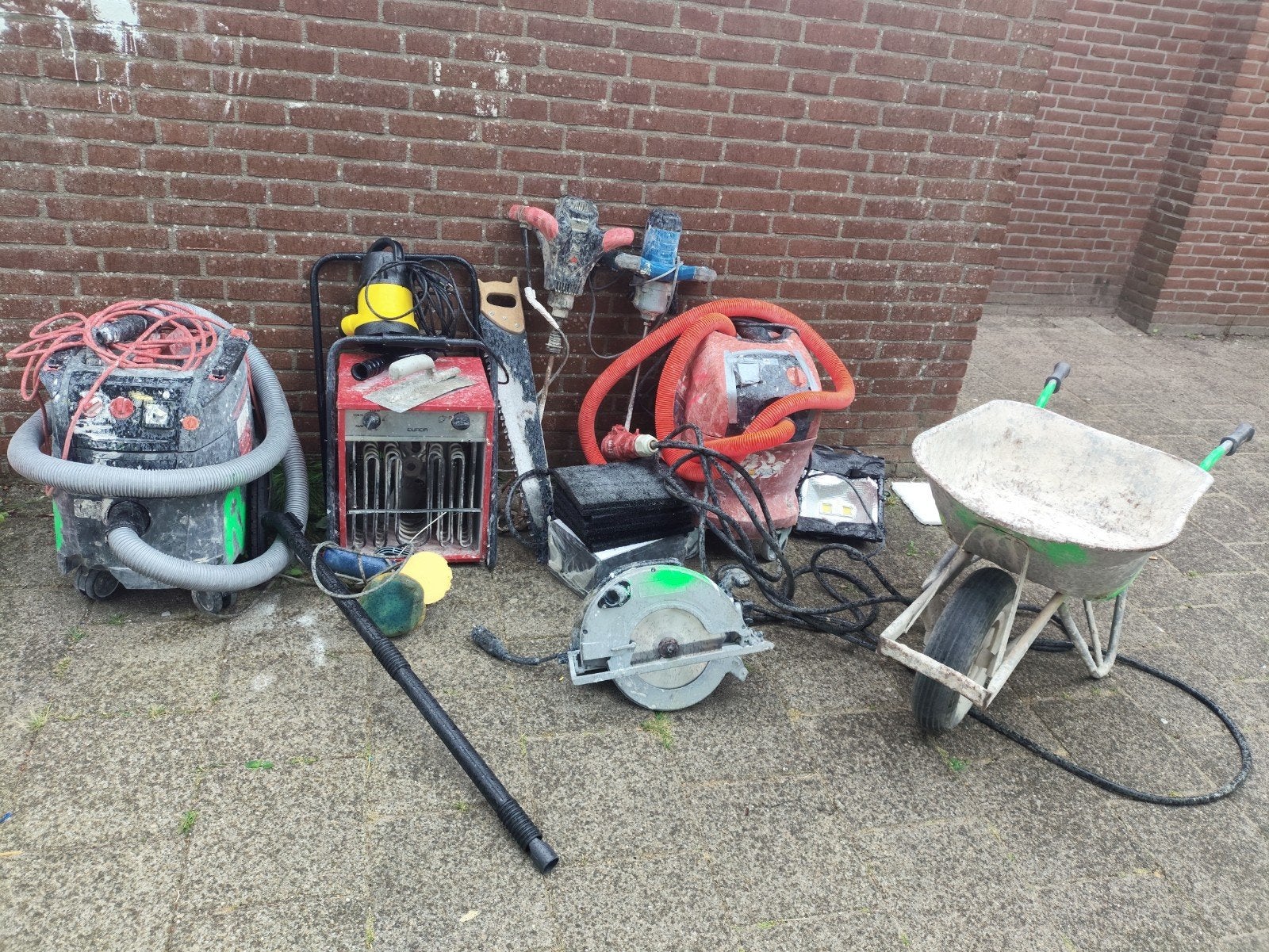 Diverse benodigdheden voor in de bouw, Ophalen, Overige typen